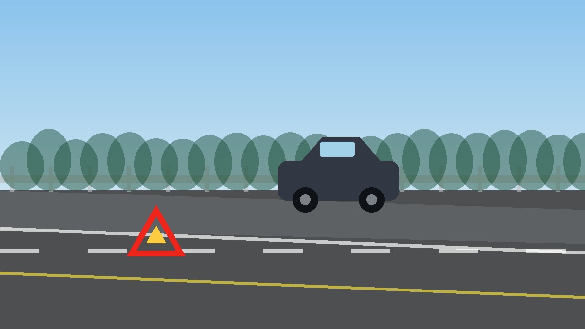 五家渠道路故障安全等待现场图